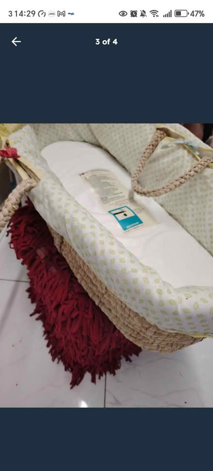 Photo of free Moses basket (Sheffield) #3