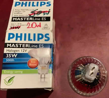 Photo of free 20w Halogen bulb (Merry Hill WD23) #1