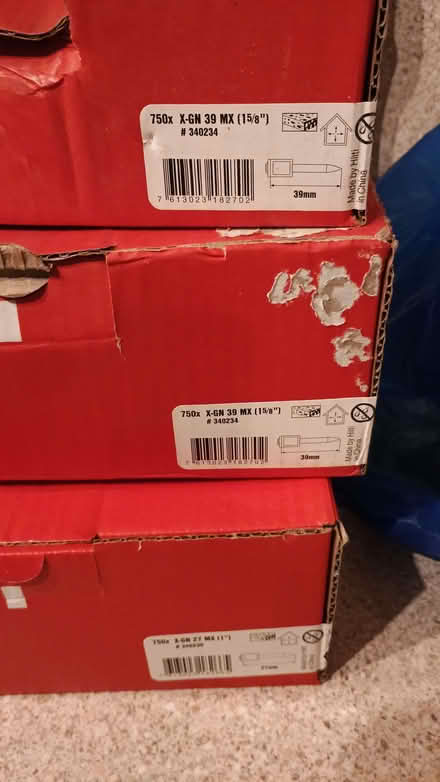 Photo of free Hilti gas various nails. (Abbey Wood SE2) #2