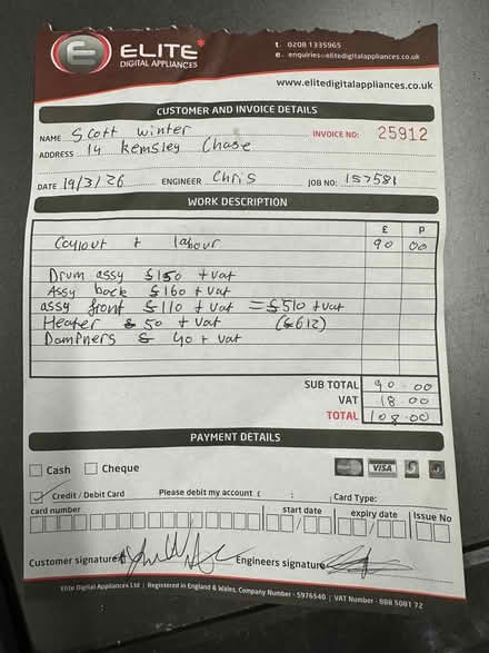 Photo of free Broken laundry machine (Farnham Royal) #2