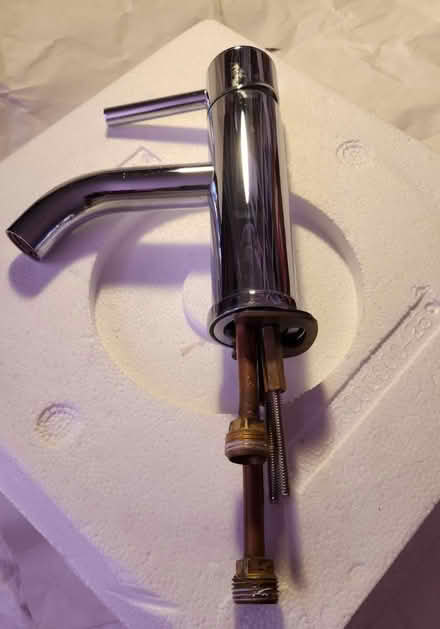 Photo of free Tub faucet and drain parts (Danforth and Greenwood) #1