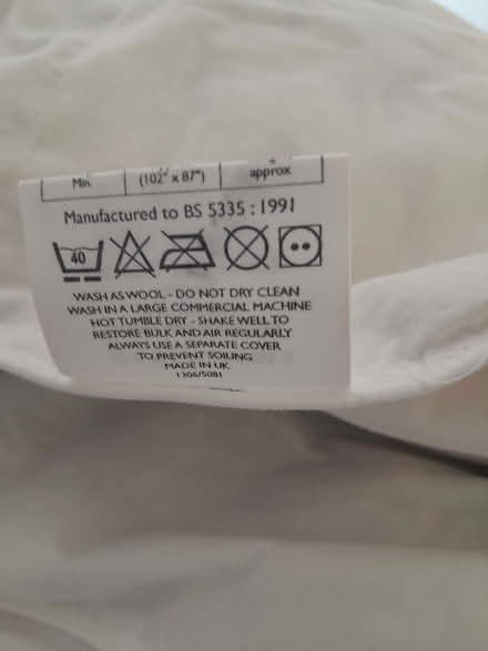 Photo of free Duvet,duck feather (Forden SY21) #1