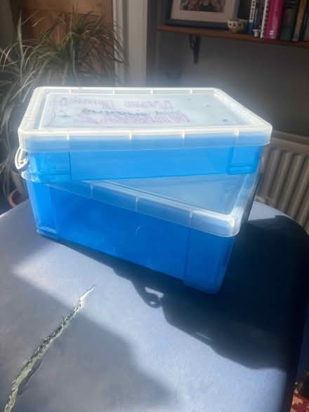 Photo of free Plastic storage boxes with clip lids (Penrith CA11) #1