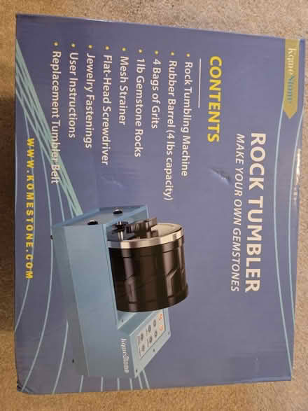 Photo of free Rock tumbler (West Bridgford NG2) #2