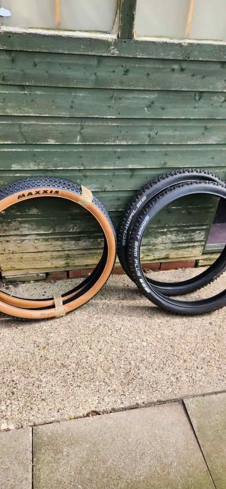 Photo of free Mountain bike tyres (Caldecott OX14) #4