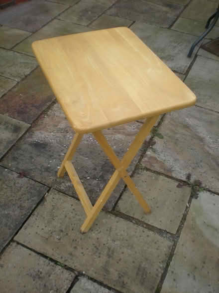 Photo of free Wooden folding picnic table (Salthill & Monkstown DART) #1
