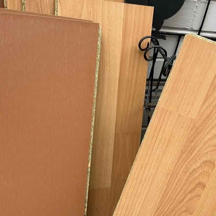 Photo of free Beech effect Laminate flooring & painted skirting board (BT10) #3