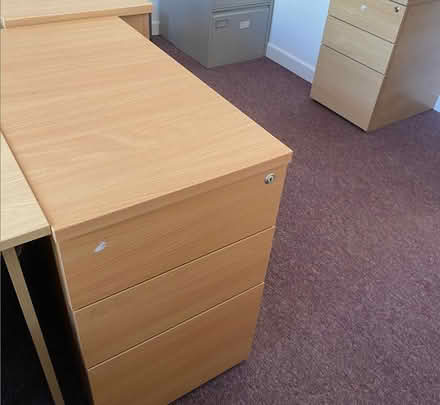 Photo of free 3-Drawer Cabinet (72x43x80 Good) (New England Quarter BN1) #1