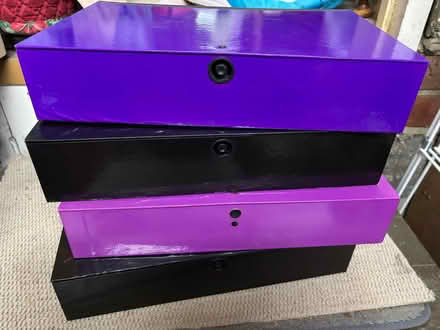 Photo of free Four box files (Waterlooville PO8) #1