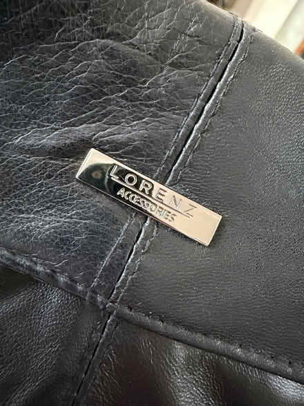 Photo of free Small Black Leather Bag (Longbarn WA2) #2