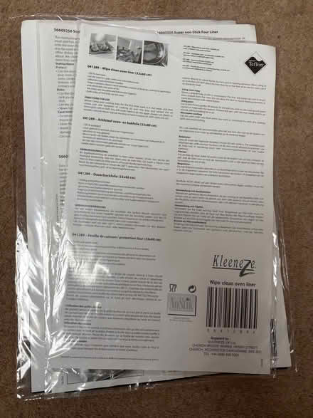Photo of free Wipe clean oven liners (Waterlooville PO8) #1
