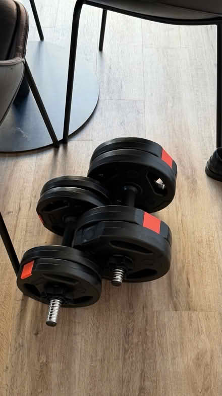 Photo of free Adjustable dumbbells (The Exchange LS12) #1