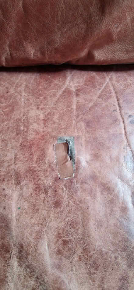 Photo of free 3 seater leather sofa (Fromefield BA11) #2