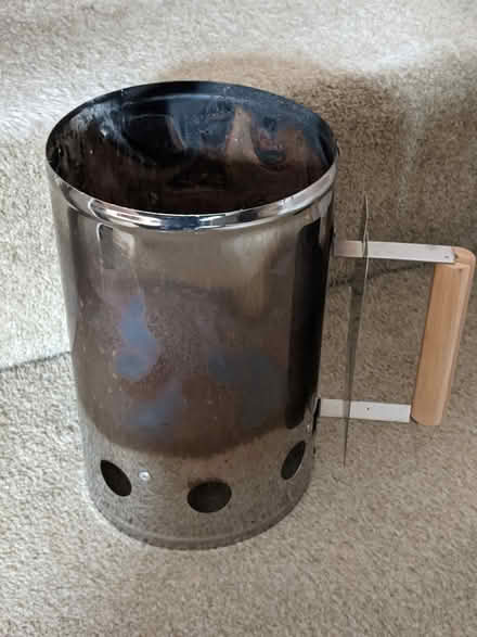Photo of free BBQ chimney starter (Chrishall SG8) #1