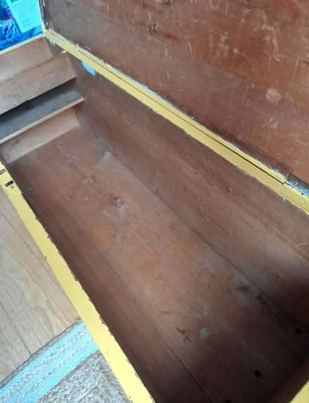 Photo of free Sturdy blanket box (Kingsway) #3
