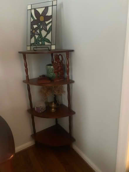 Photo of free Corner shelf (Montgomery Village) #1