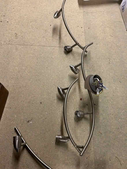 Photo of free Chrome light fittings (Bury Farm LU6) #2