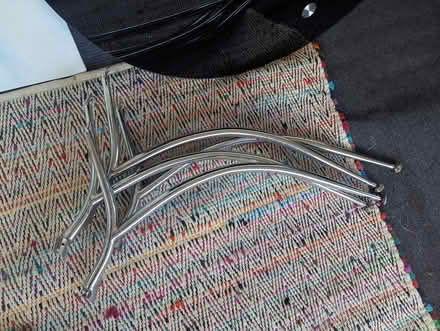 Photo of free Black glass table (ME11) #2