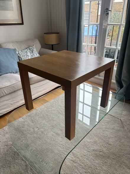 Photo of free Low level wooden table (Holland Park W11) #1