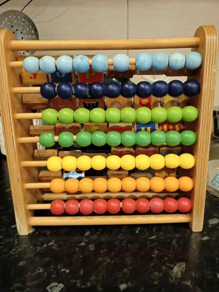 Photo of free Wooden alphabet & bead abacus (Richmond TW9) #2