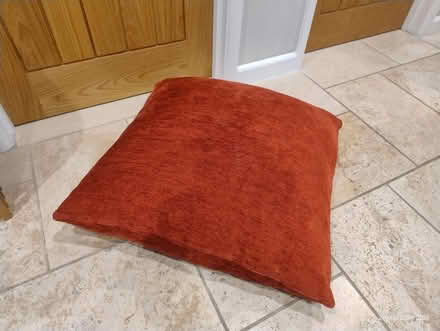Photo of free Large John Lewis corduroy cushion (Dursley GL11) #1