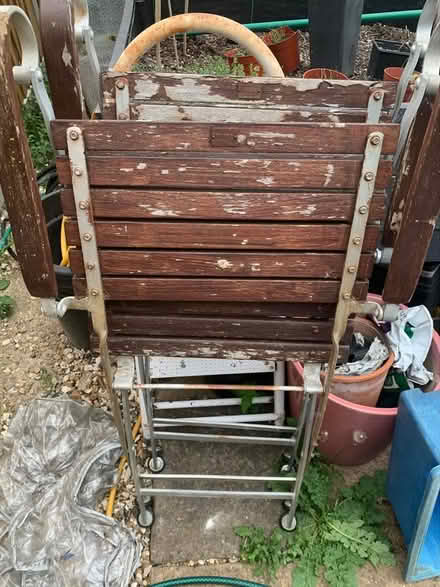 Photo of free 5 garden chairs (DA1) #2