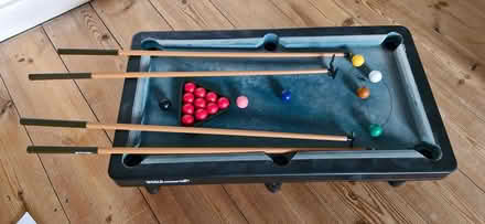 Photo of free Table top small snooker/pool table (Countesthorpe LE8) #3