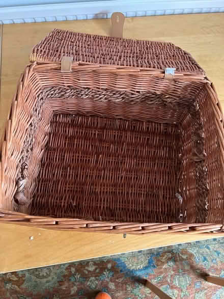 Photo of free Wicker hamper (Lower Wolvercote OX2) #2