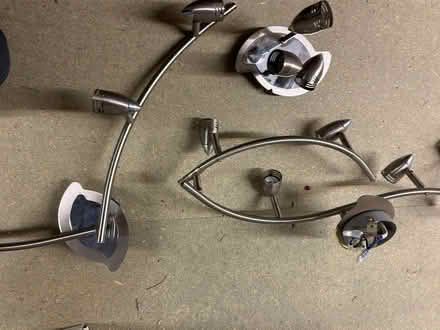 Photo of free Chrome light fittings (Bury Farm LU6) #1