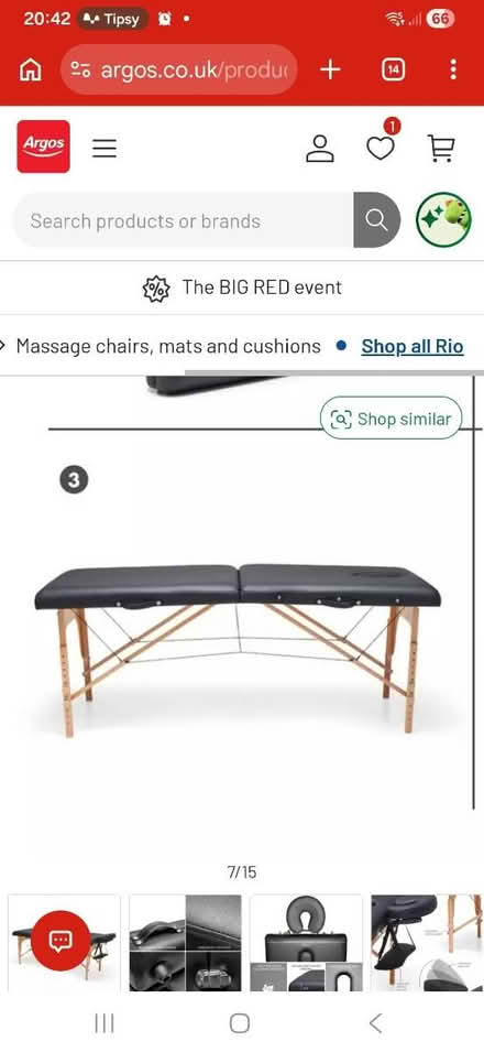 Photo of free Folding massage couch (Eaton Bray LU6) #1