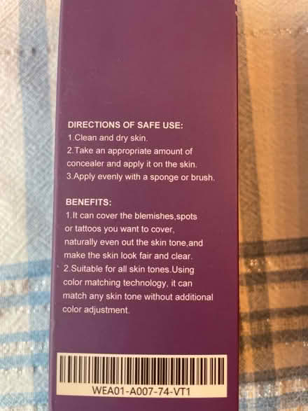 Photo of free Body concealer skin cream (West Billerica) #2