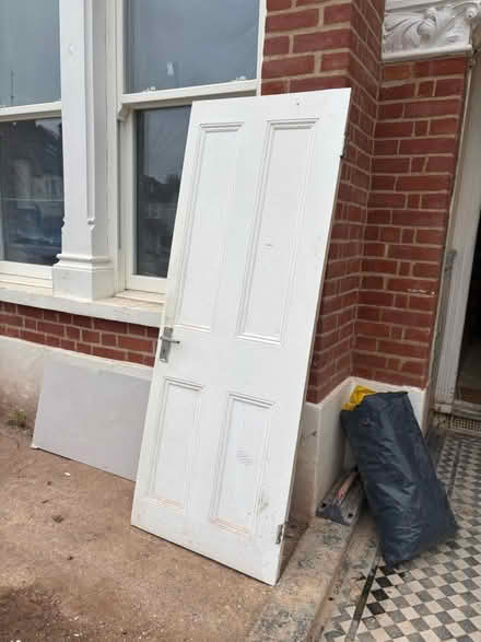 Photo of free Victorian wood door (Lewisham) #1