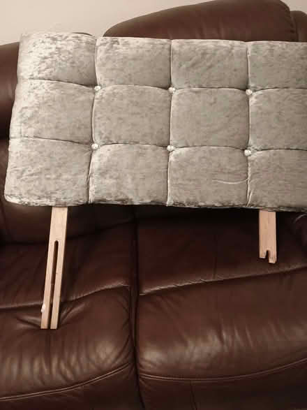 Photo of free Silver single bed headboard (Fallings Heath WS10) #1
