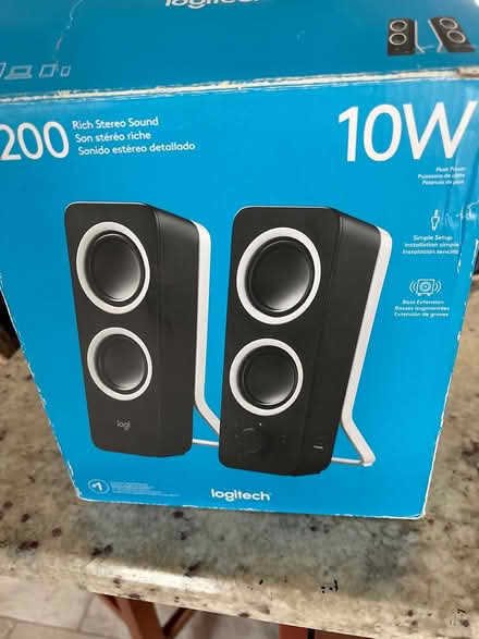 Photo of free Logitech Z200 Speakers (Rutherford NJ) #1
