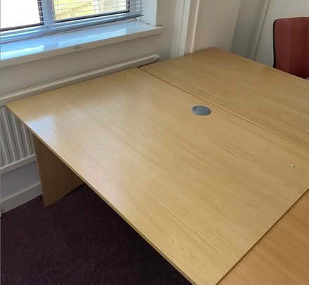 Photo of free Desk with Cable Hole (New England Quarter BN1) #1