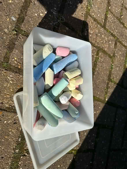 Photo of free Chunky coloured chalk (Chesham HP5) #1