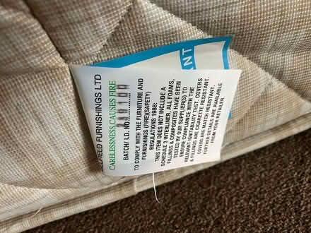 Photo of free X2 single mattresses (Mentmore LU7) #3