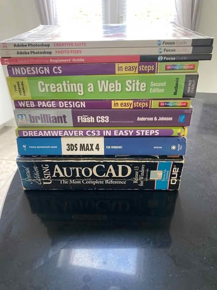 Photo of free Books on Autocad / Photoshop etc (Stillorgan) #1