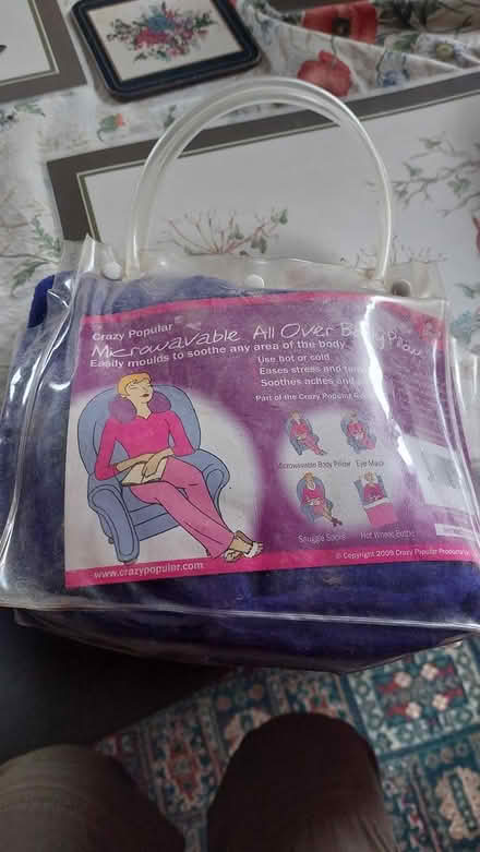 Photo of free Scented microwavable body pillow (Burgess Hill RH15 8NU) #2