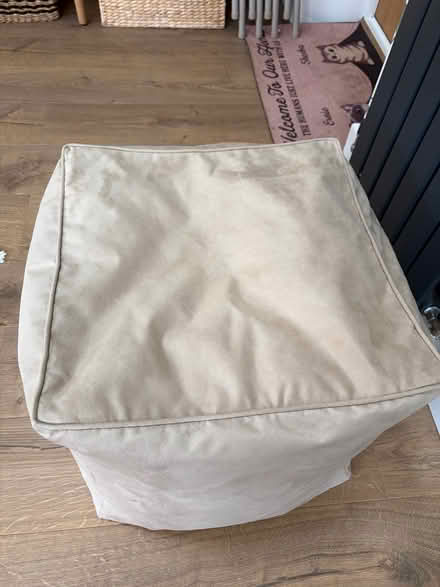 Photo of free Nearly new beanbag footstool (Wokingham RG40) #2