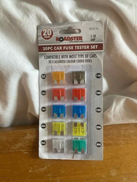 Photo of free Car fuse tester set (We G20) #1