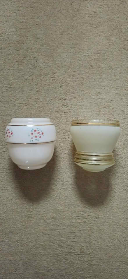 Photo of free 2x Antique Vintage Lampshades Glass (Low Westwood NE17) #3