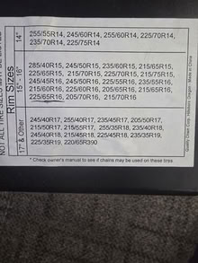 Photo of free tire chains #1