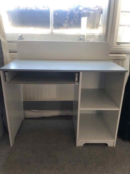 Photo of free Kids desk white/grey (Earls Court SW5) #1
