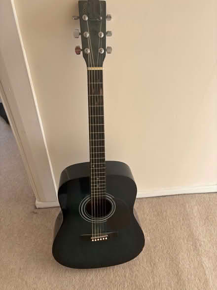 Photo of free Blue acoustic guitar (Astley Abbots WV16) #1