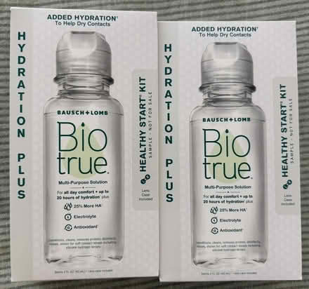Photo of free Trial-size contact lens solution (NE A2) #1