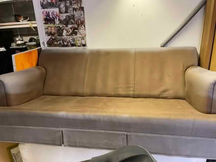 Photo of free Quality sofa sadly no cushions Was expensive, from Alders (CO7) #1