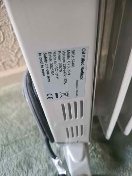 Photo of free 2 small radiators (Whitefield M45) #2