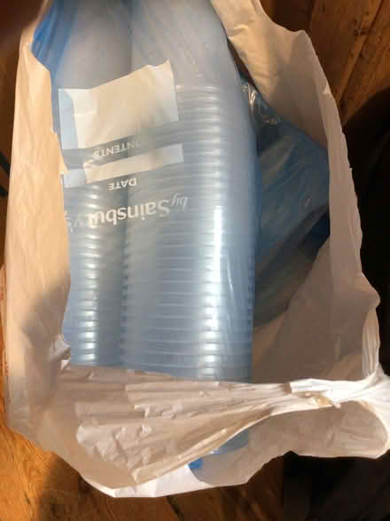 Photo of free plastic half pint cups (Yarpole HR6) #1