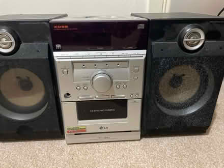 Photo of free LG CD/tape player (Minchinhampton GL6) #1